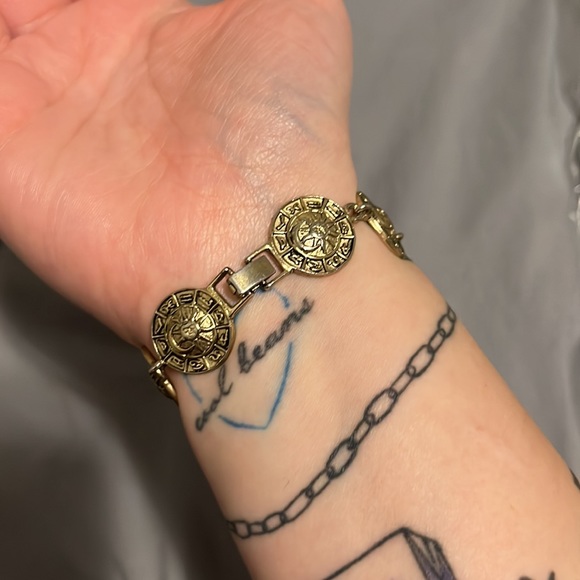 Gold Zodiac Bracelet - Picture 2 of 3